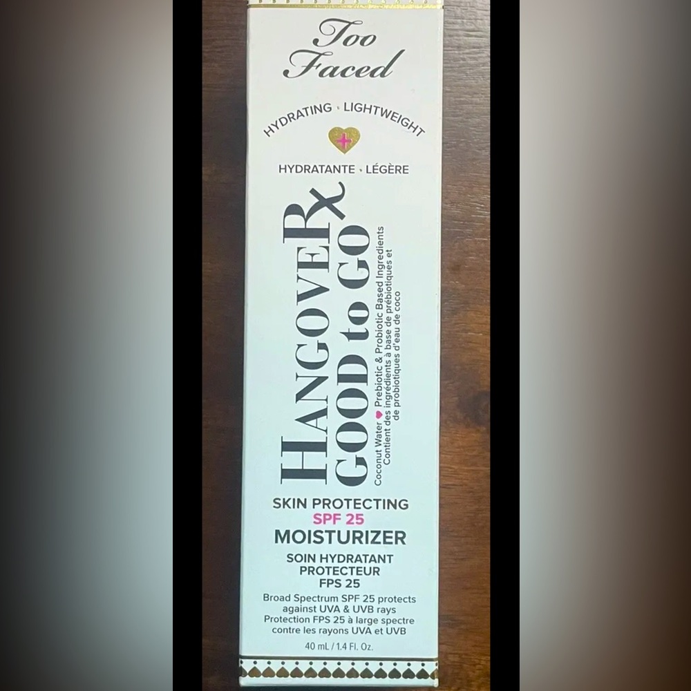 Too Faced Hangover Good to Go SPF 25 Moisturizer - 1.4 oz